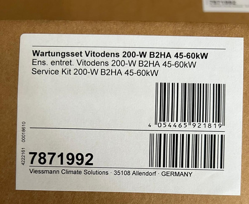 Viessmann wartungsset vitodens - wartungsset,