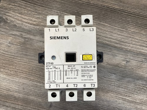 Siemens schütz 3tf49 kw - 3tf49,