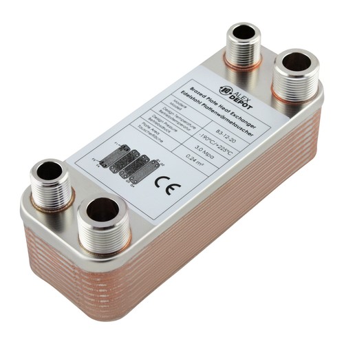 Plattenwärmetauscher 20 - plattenwärmetauscher, b3-12-20