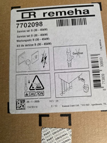 Remeha service set quinta - remeha,